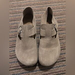 Birkenstock London Suede Clogs